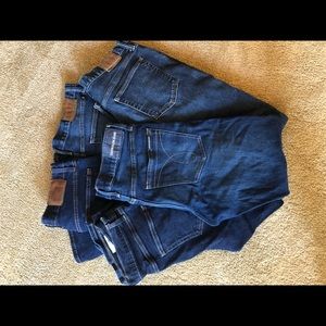 5 pairs 31x30 jeans! Calvin Klein, Lucky, TOMMY &